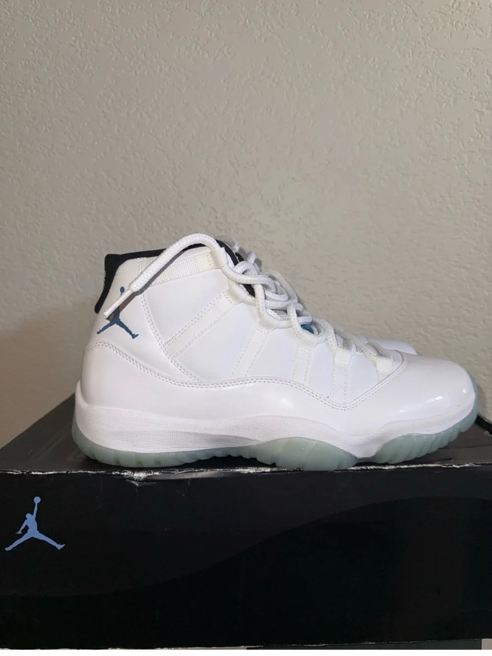 Men's Jordan 11 Legend Blue 2014  Sneakers
